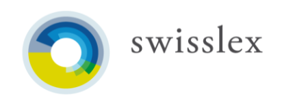 Logo internetowej platformy informacji prawnej Swisslex.