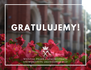 ​Gratulacje dla Rektora-elekta Uniwersytetu Jagiellońskiego